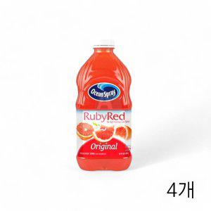 오션스프레이 루비레드 자몽주스 1.89L X 4개 과일주스 액상음료 자몽음료 과채주스 (반품불가)