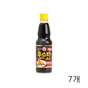 오뚜기 우스타소스 415g X 7개 스테이크 오므라이스소스 우스터소스 찹스테이크소스 (반품불가)