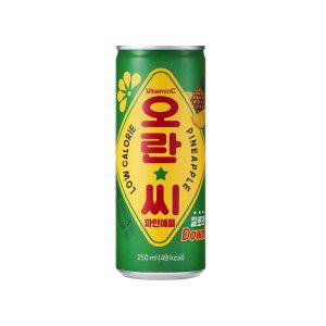 동아오츠카 오란씨 캔 250ML 파인애플 30개 (반품불가)