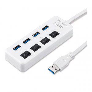 엑토 스피드 업 USB3.0 허브 HUB33 화이트