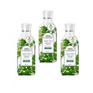 르샤트라 실내건조 섬유유연제 애플민트1L 용기 3개입