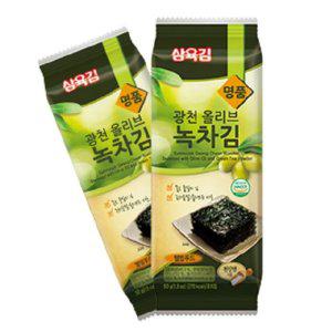 삼육 광천 올리브녹차김44g(8절96매) x 20봉