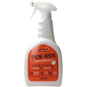 바른세제연구소 주방용 세정제 900ml 6개