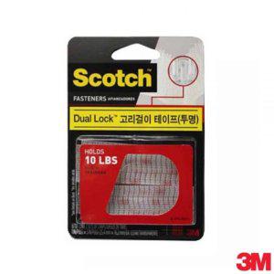 3M 듀얼락 강력 고리걸이 테이프 투명
