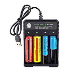 USB 4구 만능 건전지 충전기
