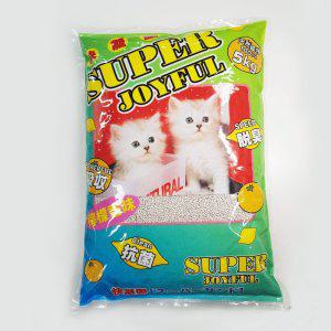 수퍼 조이풀 고양이 향기모래 5kg