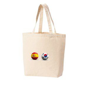 에코백 토트백 국기 모음 한국 스페인