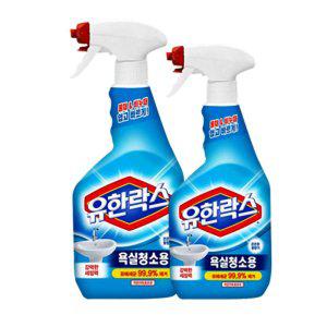 유한락스 욕실청소용 2P 주방청소용 곰팡이제거제