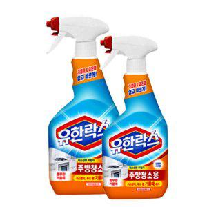 유한락스 주방청소용 2P 곰팡이제거제 욕실청소용