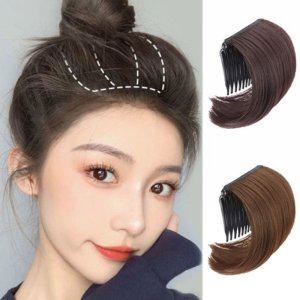 정수리 볼륨 스타일 붙임머리 1P 헤어 고품질 가발 머