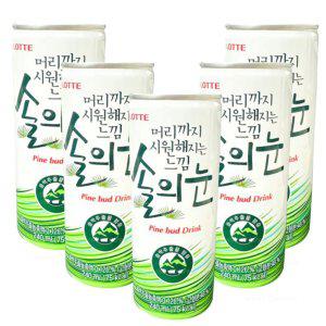 롯데 심플 솔의눈(240ml) 5캔 데일리 6ij