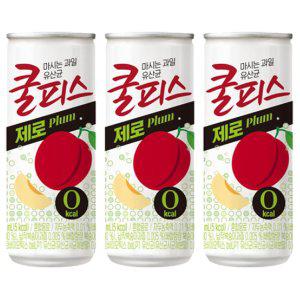동원 쿨피스 제로 자두 230ml 60캔 (30캔 2박스)