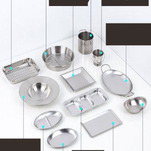 스텐 홈베이킹 케이크팬 원형 드레인 테이블팬 22cm
