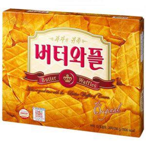 크라운제과 316g 버터와플 팬시용품 문구 316g 버터와