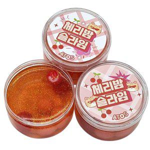어린이 체리밤 폼폼 슬라임 4P 액괴 촉감놀이 장난감