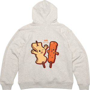 후드티 뒷면 어묵 분식 간식 휴게소 그림 프린팅