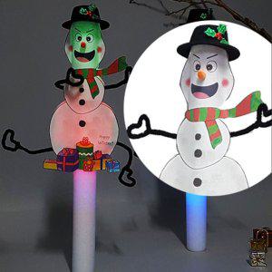 만들기 눈사람 LED 막대 응원봉 (5인용)