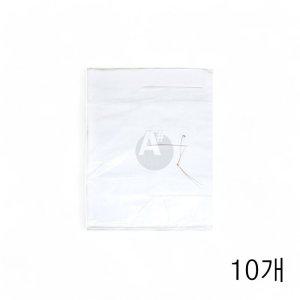 비닐봉투 흰색(34x50cm) 70매 X 10개 식당 돈까스포장 손잡이비닐봉지 돈가스포장 (반품불가)