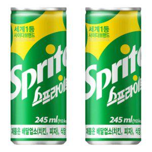스프라이트 업소용 슬릭 245ml 30캔