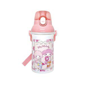 마이멜로디 플라워리스 원터치 물통 400ml
