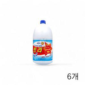 선진 뚜러뻥 트리뻥 2L X 6개 배수구클리너 싱크대 하수구막힘 배수구막힘 화장실청소 (반품불가)