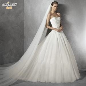 TOPQUEEN V30 실제 사진, 긴 3M 성당 신부 베일, 흰색 아이보리 웨딩 얇은 명주 그물, 헤어 빗 포함, 여성 결혼 연회