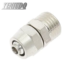 1pcs 공압 공기 피팅 4-M5 4 6 8 10 12mm 나사 1/8 3/8 1/2 