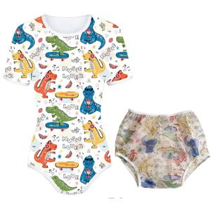 성인용 베이비 바디수트 시시 스냅 가랑이 잠옷 ABDL Onesie PVC 기저귀 커버