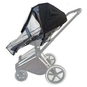 Cybex Priam & Mios & Balios 유모차와 호환되는 유모차 레인 커버, 유모차 액세서리 윈드 커버, 투명 EVA 날씨