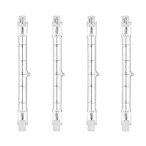 10 Pcs 300W 400W 1000W 고전력 할로겐 램프 R7S 유리관 텅스텐 필라멘트 램프 전구 AC110V 220V 바닥 홍수 램프