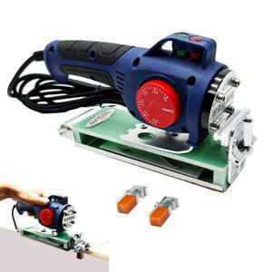 220V 목공 휴대용 엣지 밴딩 기계 조정 가능한 온도 목재 PVC 수동 엣지 밴더 자체 접착 엣지 밴딩