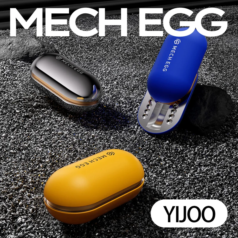 Mech Egg EDC Fidget 슬라이더 금속 Fidget 장난감 ADHD 도구 안티 불안 사무실 책상 장난감 성인 스트레스 릴리프 장난감 크리스마스 선물