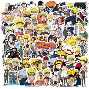 100Pcs 나루토 스티커 반복되지 않는 Uzumaki 나루토 카카시 Uchiha 사스케 Itachi Kawaii 만화 방수 Stiker Toys