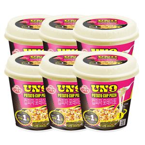 오뚜기 UNO 떠먹는 컵피자 포테이토 150g 6개
