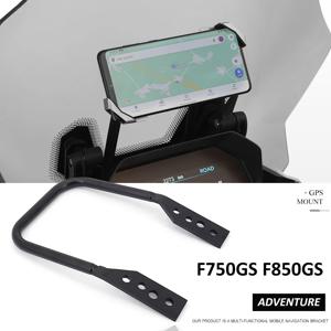 새로운 F750GS F850GS 어드벤처 ADV 스탠드 홀더 BMW F 750 GS F 750GS F850 GS 2018 - 2022 용 전화 휴대 전화 GPS 플레이트 브래킷