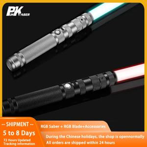 PunkSaber 레이저 세이버 Xenopixel Lightsaber Metal Hilt 34 Soundfonts 색상 무한 변경 부드러운 스윙 Heavy Dueling Laser Sword
