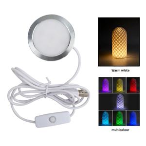 Bambu Lab Led 램프 키트 001 메이커 공급 Bambulab 라이트 키트 Led 조명 부품 3d 인쇄 부품이없는 Diy 모델