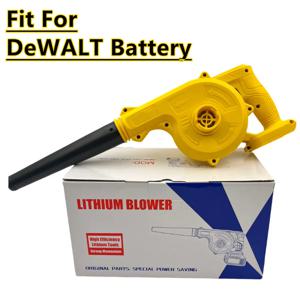 Dewalt 20V 배터리에 적합 무선 공기 송풍기 및 진공 청소기 2 in 1 전기 먼지 컴퓨터 수집기 ​​리프 먼지 떨이 전동 공구
