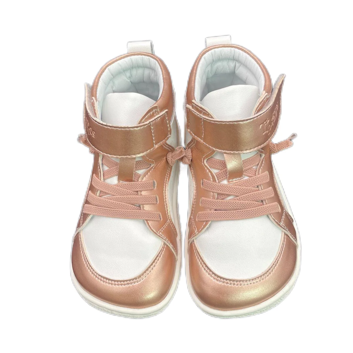 Tipsietoes 가을 봄 정품 가죽 부츠 소녀 소년 어린이 맨발 운동화 가죽 Linning 경량 탄성 스트랩