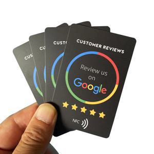 Google Trustpilot에서 리뷰 Tripadvisor 리뷰 NFC 탭 카드 NTAG215 504bytes NFC 지원 Google 리뷰 카드