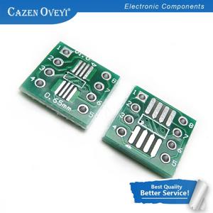 20 개/몫 TSSOP8 SSOP8 SOP8 ~ DIP8 PCB SOP-8 SOP 전송 보드 DIP 핀 보드 피치 어댑터 재고 있음
