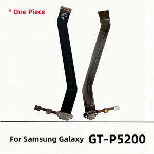 USB 충전기 독 커넥터 보드 충전 포트 삼성 갤럭시 탭 3 용 플렉스 케이블 10.1 P5200 P5210 GT-P5200 GT-P5220