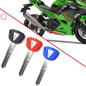 가와사키 ZX6R ZX9R ZX10R ZX12R ZX14R ZZR1400 ZRX1200 닌자 ER6N ER6F ER6R KLE650 오토바이 키 언컷 블레이드 용 빈 키 칩