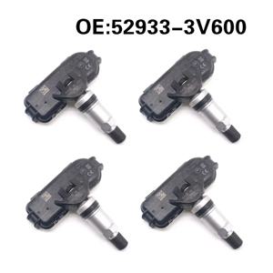 타이어 압력 모니터링 시스템 TPMS 센서, 2011 2012 2013 2014, 현대 그랜저 [HG] 기아 리오 [UB] TPMS, 52933-3V600, 4 개
