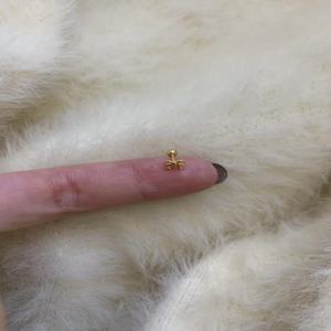실버 끈 귀걸이 드레스 패션 액세서리 귀걸이 실버 끈 나비 실버 바늘 작은 세련된 귀걸이 귀걸이 드레스 패션 액세서리 귀걸이