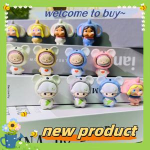 새로운 버블 귀여운 과립 한정판 우는 아기 코끼리 Labubu Dimoo 캥거루는 Diy 트렌디 플레이 서프라이즈 귀여운 선물을 펀치 할 수 있습니다