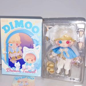 100% 정통 Dimoo Sleepwalking 시리즈는 인형 블라인드 박스 손을 이동할 수 있습니다 귀여운 인형 장난감 신비한 상자 조수 놀이 장난감 깜짝 선물