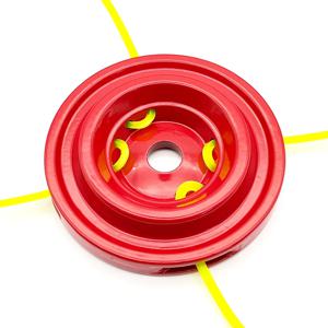 범용 알루미늄 트리머 헤드, 가솔린 브러시 커터용, 4 라인