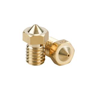 5/10pcs E3D V6 황동 노즐 0.2/0.25/0.3/0.4/0.5/0.6/0.8/1.0 1.75mm 필라멘트 E3D V6 V5 구리 노즐 압출기