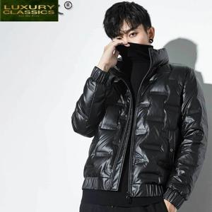 화이트 덕 다운 자켓 남성 겨울 코트 남성 의류, 스트리트웨어 푸퍼 다운 코트 남성 파카 자켓 Hiver 2021, 20411027